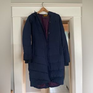 Navy puffy from Brooklyn Industries